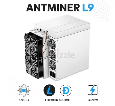 antminer L9 - 16 GH usedcrypto miner for sale