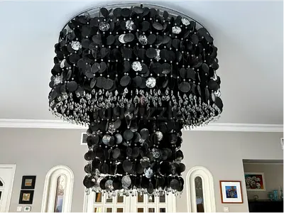 The ONE Unique Black Chandelier