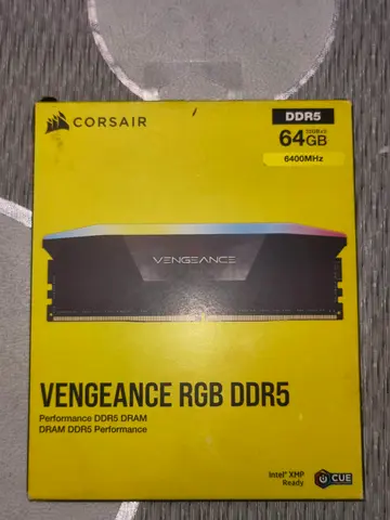 High-Performance Corsair Vengeance RGB DDR5 RAM - 64GB, 6400MHz