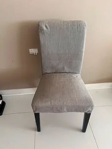 Comfortable Grey Dining Chair