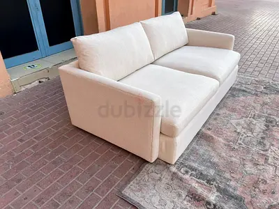 Perfect Condition CrateBarrel Sofa Beige