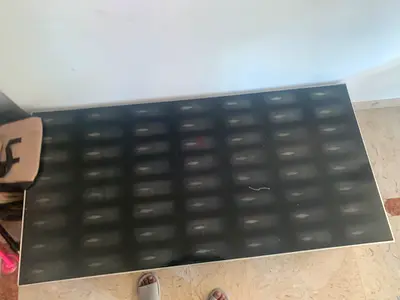 Sleek Black Coffee Table