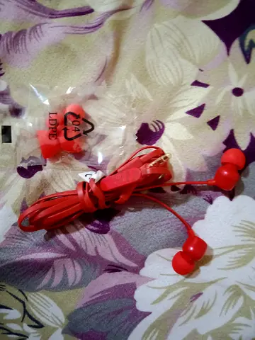 JBL tune 110 headphones in red colour