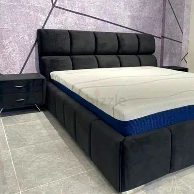 Customized Brand New Modern Upholstered Bed