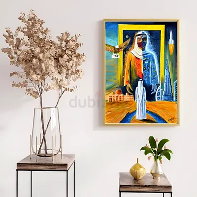 Original Painting Acrylic On Canvas 24*32 Inches