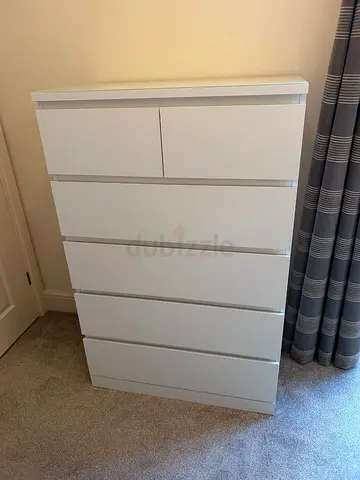 Modern White Dresser for Stylish Storage