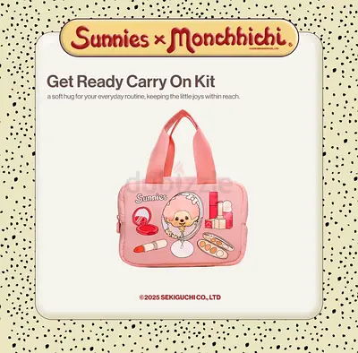 Sunnies x Monchhichi Carry On Kit and Mirror