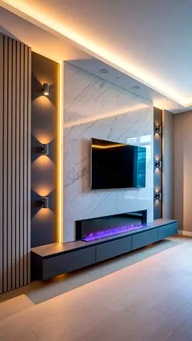 Elegant Modern Entertainment System