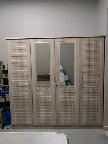 Brand New 4door wardrobe with mirror available