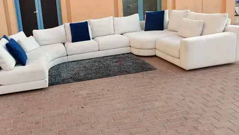 Looks great Condition Chattels and More U Shape Sofa Beige