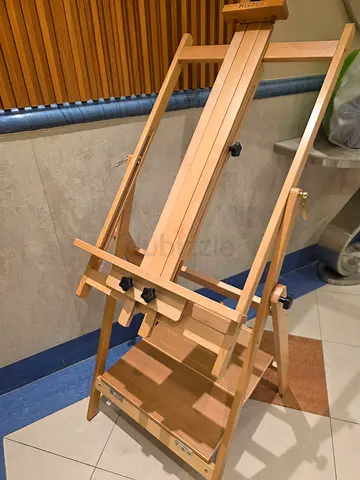 Wooden Art Easel for Sale.  Meeden. Large Size. Adjustable. New. Unused. AED 990 only. Free Delivery