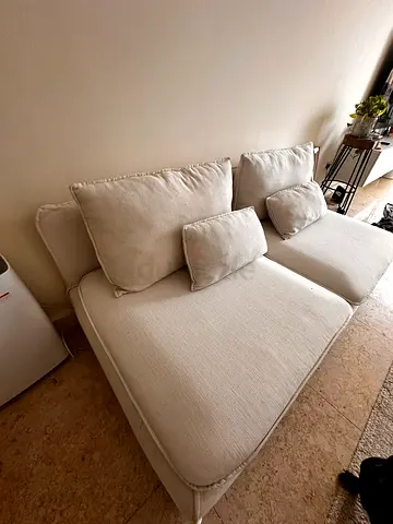 Comfortable and Elegant Neutral Sofa