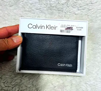 Calvin Klein Mens Leather Wallet - New