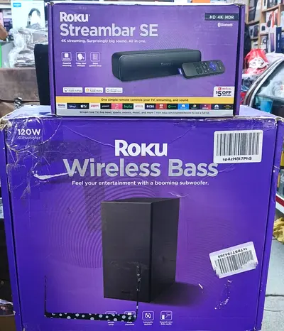 Roku Streambar SE 4k Wireless Bass