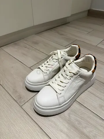 Zara white sneakers size 38