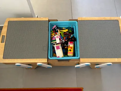 Versatile LEGO Activity Table for Creative Play