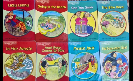 Young explorer books series for early learners kids age 3-5 years - great condition - Ajman
