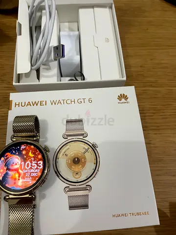 Huawei Watch GT 6 - Smart and Stylish Wearable Technology Gold edition