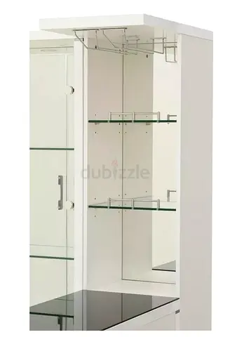 Modern White Display Cabinet for Sale