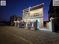 Luxury Villa for Sale in Al Helio 2 – Ajman | 6 Master Bedrooms +swimming pool| Spacious Layout | 