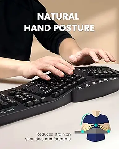 Ergonomic Keyboard for Comfortable Typing