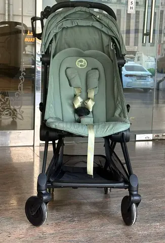 Cybex baby stroller, luxurious green color, European Quality ,Lightweight Stroller for Easy Travel