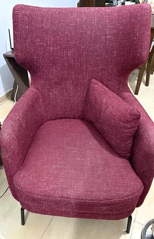 Cozy Purple Accent Chair for Your Living Space