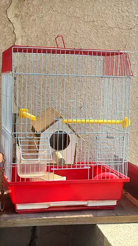 Bird cage with stand