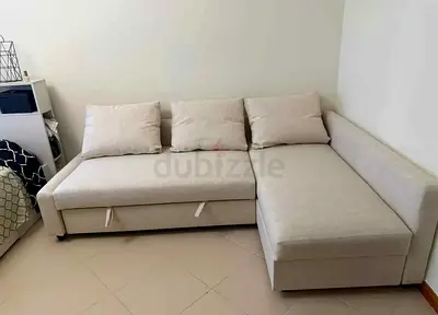 Ikea selling l shape sofa bed with storage