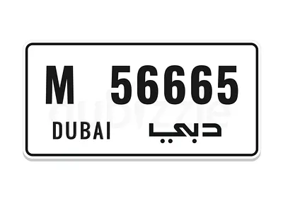Special unique plate number unused before