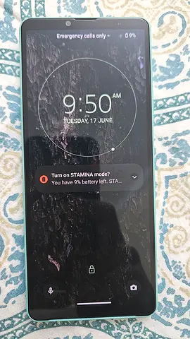 Sony Xperia Mobile 10 IV in less used condition