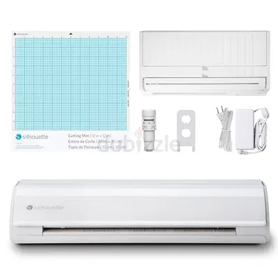 Silhouette Cameo 5 12 inch Vinyl Cutting Machine with Studio Software, Electric Tool and ES Mat Comp