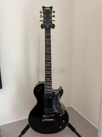 Stunning Schecter Solo II Blackjack Electric Guitar for Sale