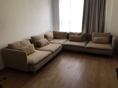 Looks great Condition IKEA Sodhremn Corner Sofa Beige