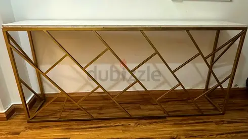 Elegant Marble Console Table - Excellent Condition