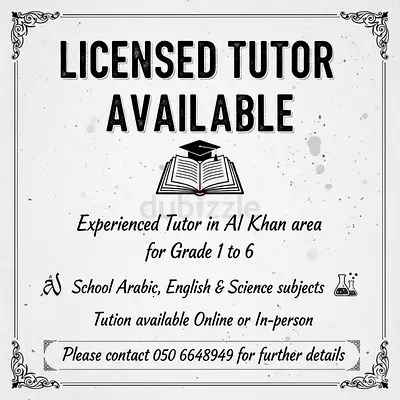 LICENSED TUTOR