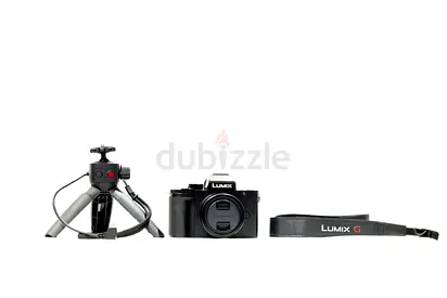 Lumix G100 Camera with Tripod and Strap