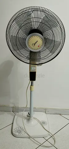 Electric stand fan