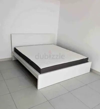 IKEA malam king‑size bed (180 × 200 cm) with an IKEA mattress