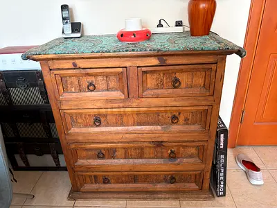 Rustic Mexican chest of drawers