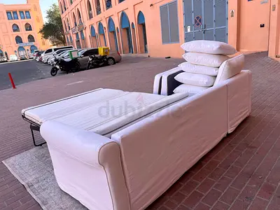 Same like new Condition Ikea Gronlid Three Seater Bed with mattress