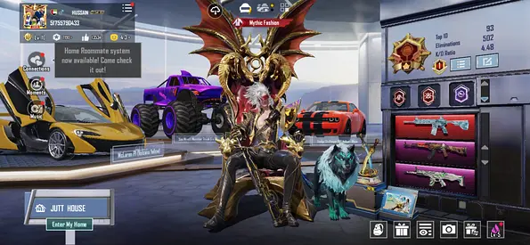 CHEAPEST BEST INVENTORY ACCOUNT + 38 GUN LAB + 5 X SUITES + 2 SPORTS CAR + GLACIER MAX + RARE MYTHIC