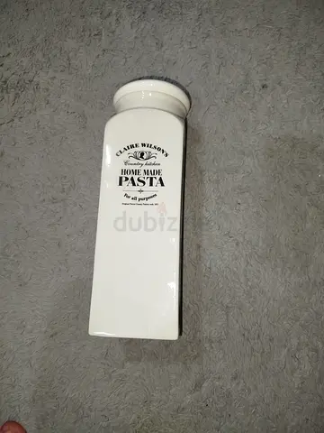 Vintage Homemade Pasta Storage Jar