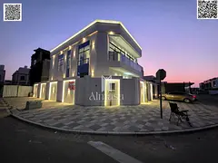 Luxury Corner Villa for Sale in Al Bahia – Ajman | 5 Master Bedrooms + Maid’s Room | Large Setba
