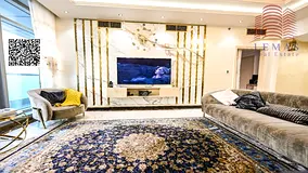 3bhk For sale on installments, sea view in Corniche Residences