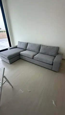 IKEA KIVIK L SHAPE SOFA light gray