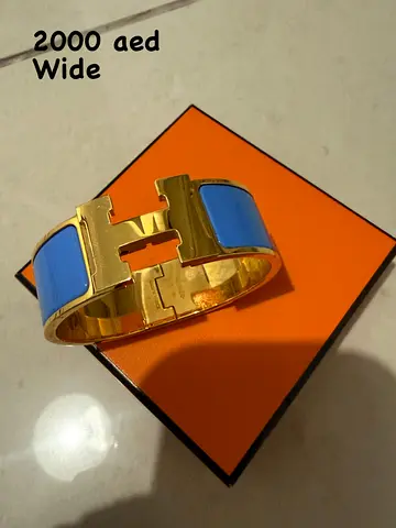 Authentic Hermes Clic Clac H wide Bracelet