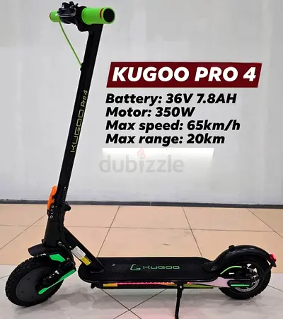 Kugo pro4 electric scooter