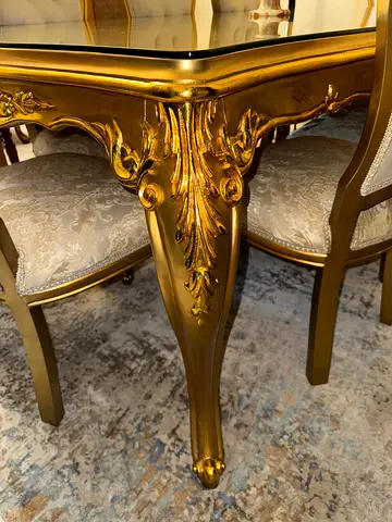طاولة سفرة فرنسي أنتيك ; French antique table