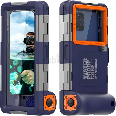 ShellBoxCase Universal Waterproof Diving Phone Case for iPhone and Samsung